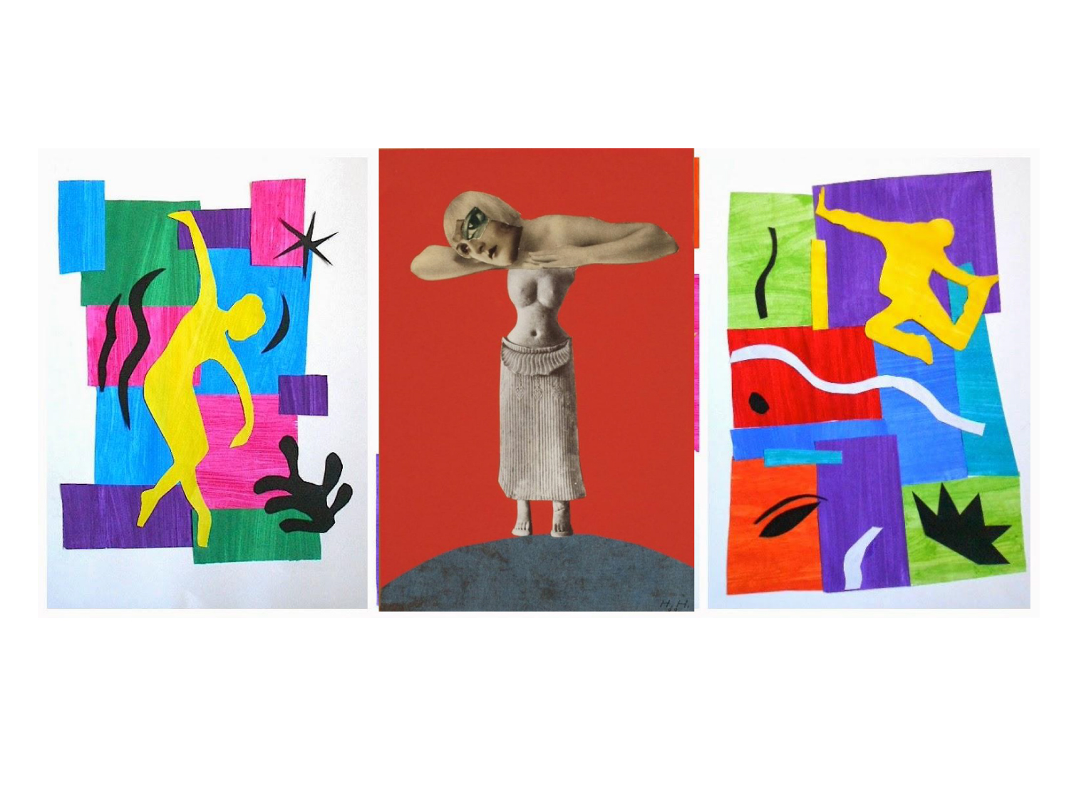 OFICINA: PRÁTICA DE COLAGEM – REVISITANDO HENRY MATISSE E HANNAH KÖCH